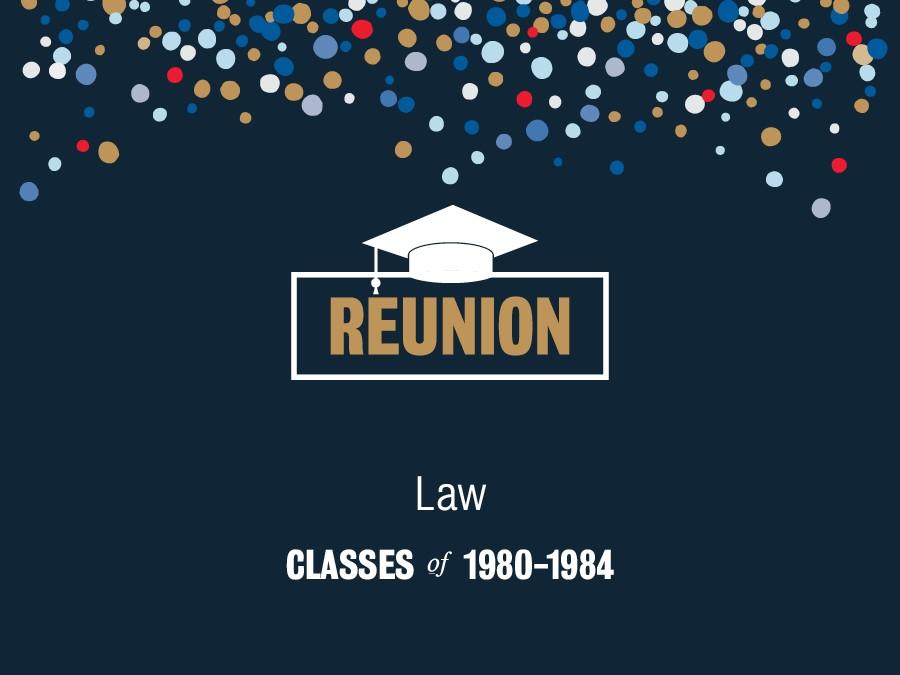 1980 - 1984 Law reunion image