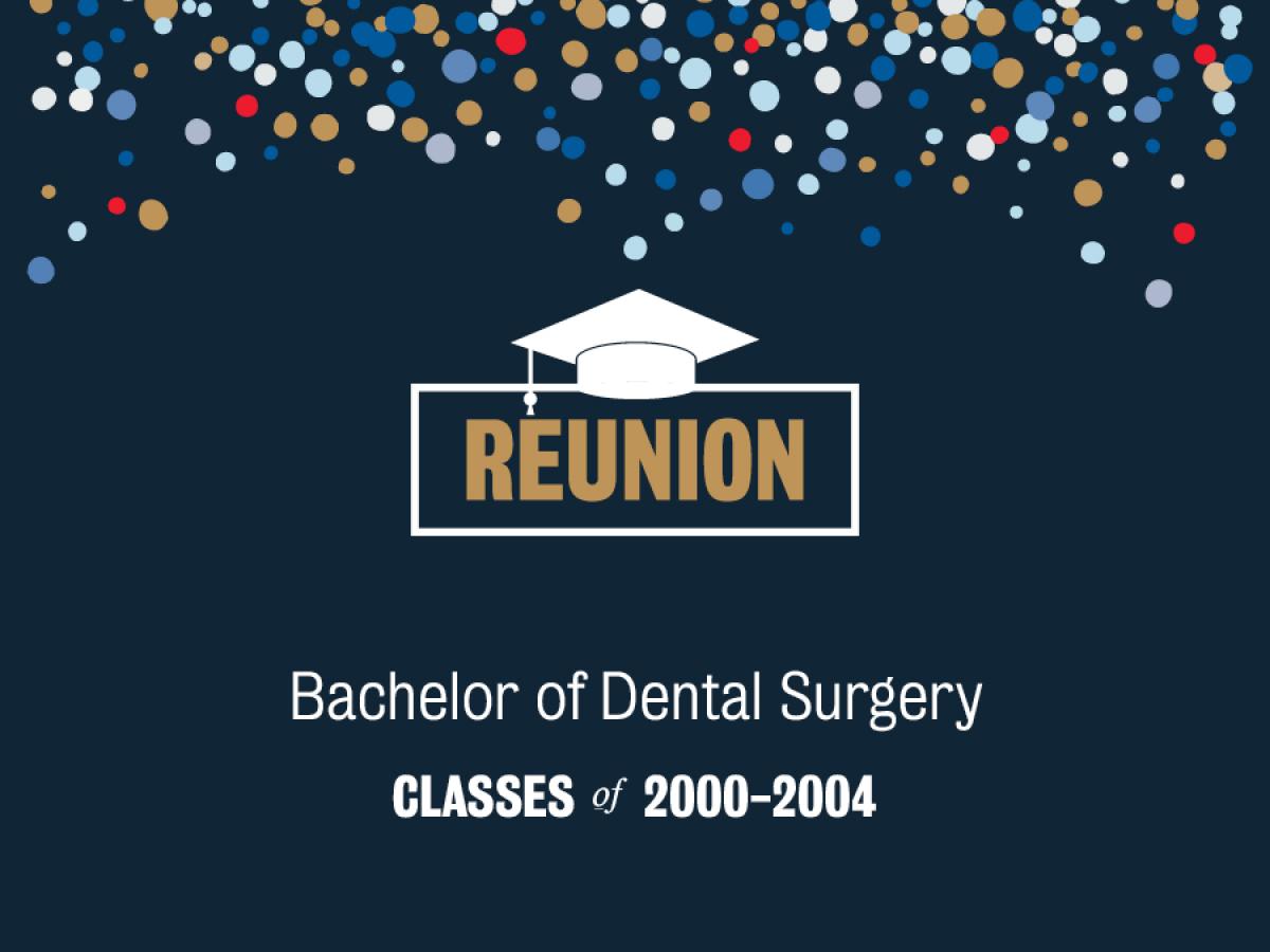 2020 Bachelor of Dental Surgery Reunion 2000-2004 web tile
