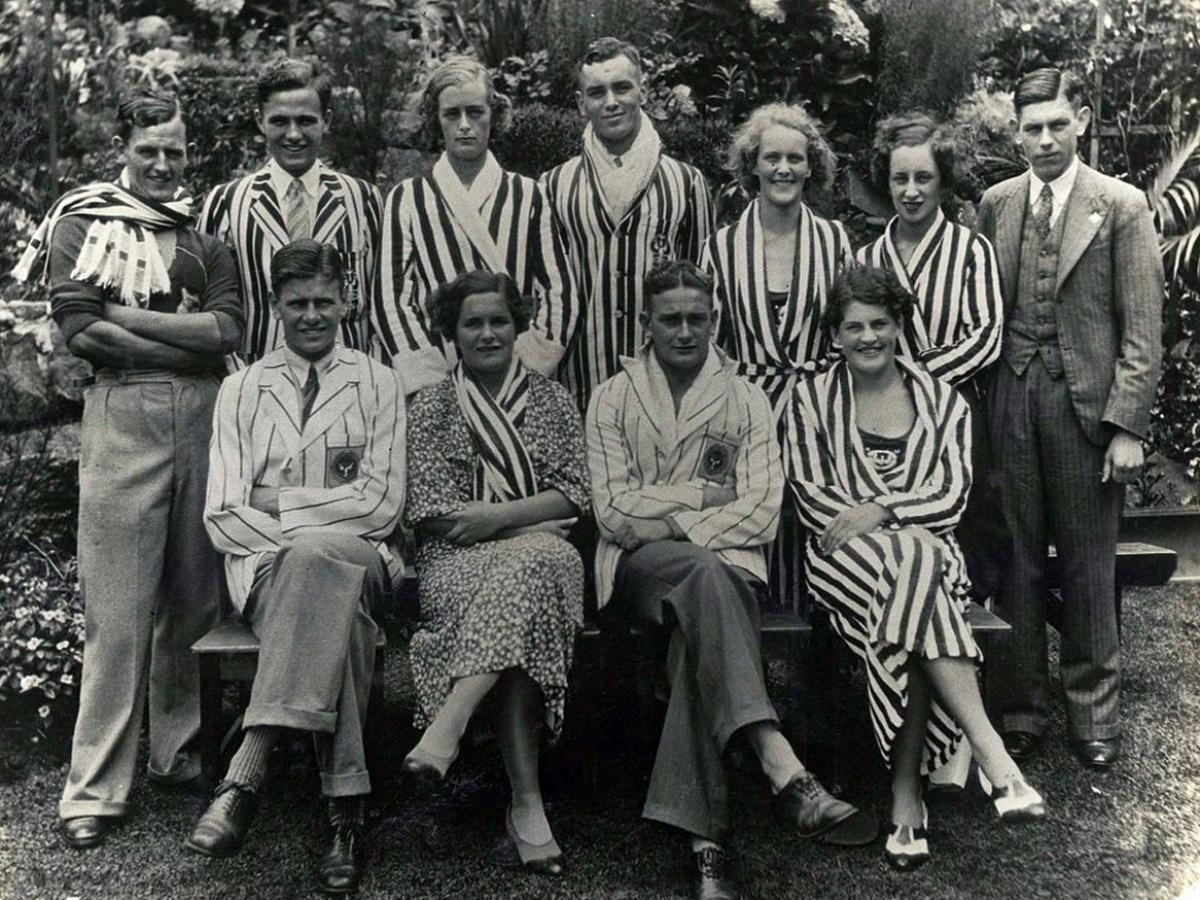 1935 Intervarsity Swimming Team
