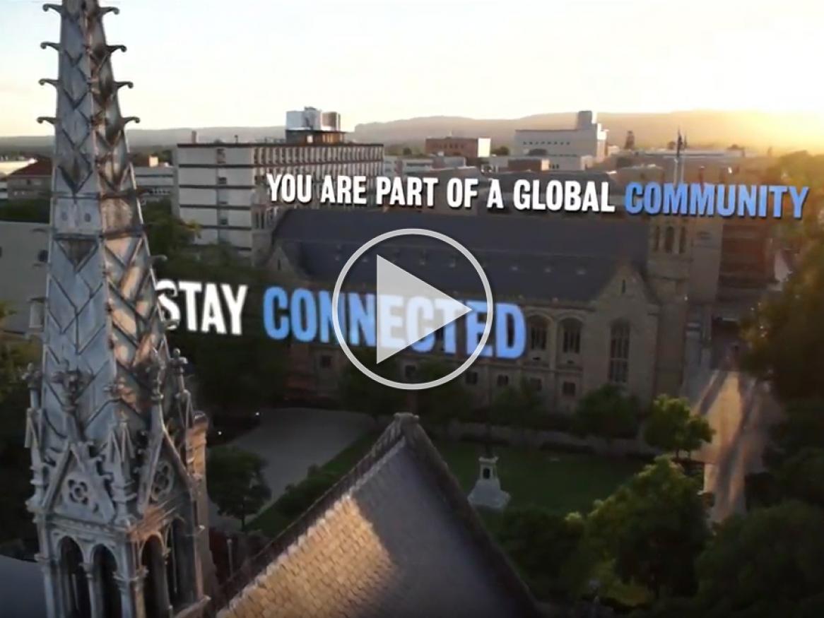 Video welcoming new graduates 