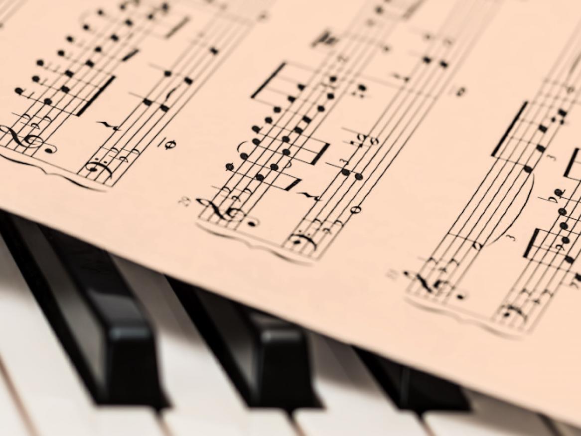 piano sheet music