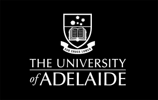 University vertical black logo mono