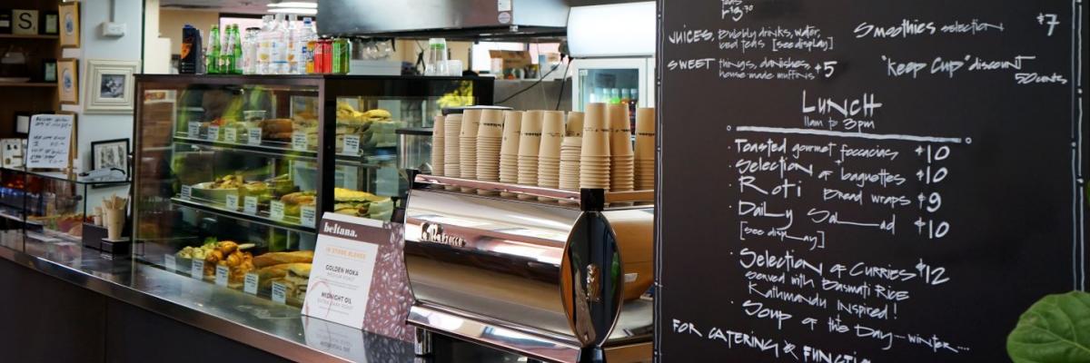 Beltana cafe frontage