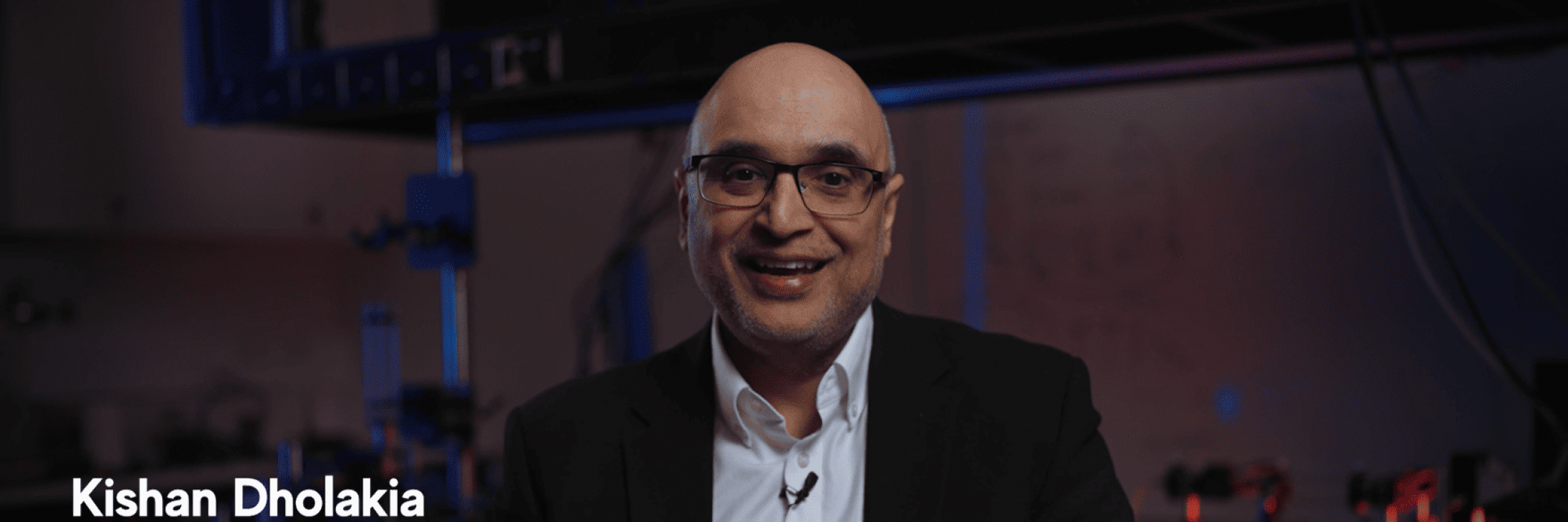 Kishan Dholakia is a candidate for the SPIE Board of Directors