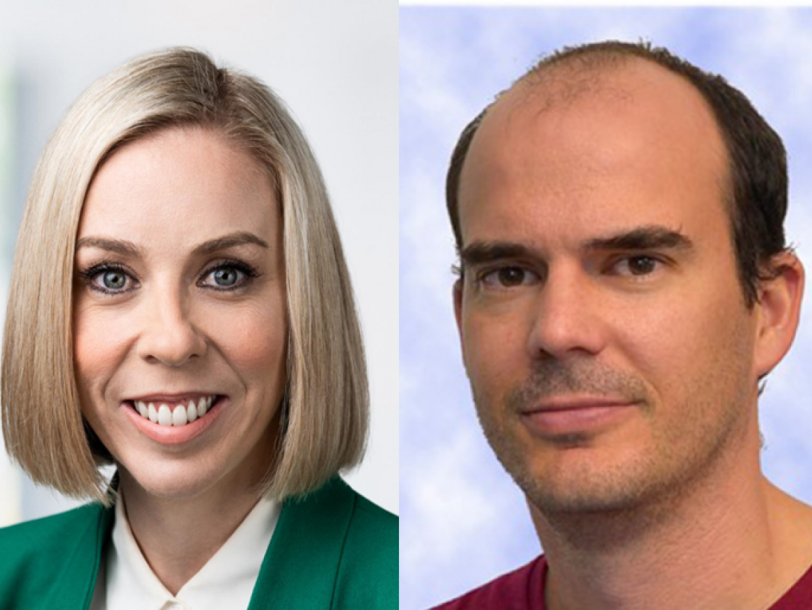 2024 ARC Future Fellows Kylie Dunning and Danny Wilson
