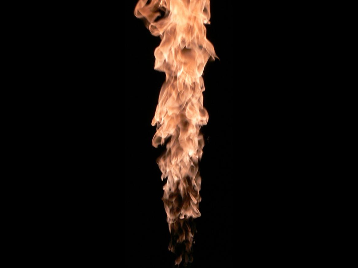 Turbulent flames