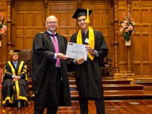 Children's University student graduating