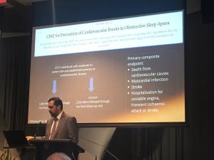 Kadhim Kadhim presenting at SAHMRI Research Showcase 