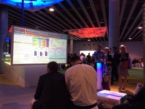 Melissa Middeldorp presenting Moderated Poster at ESC