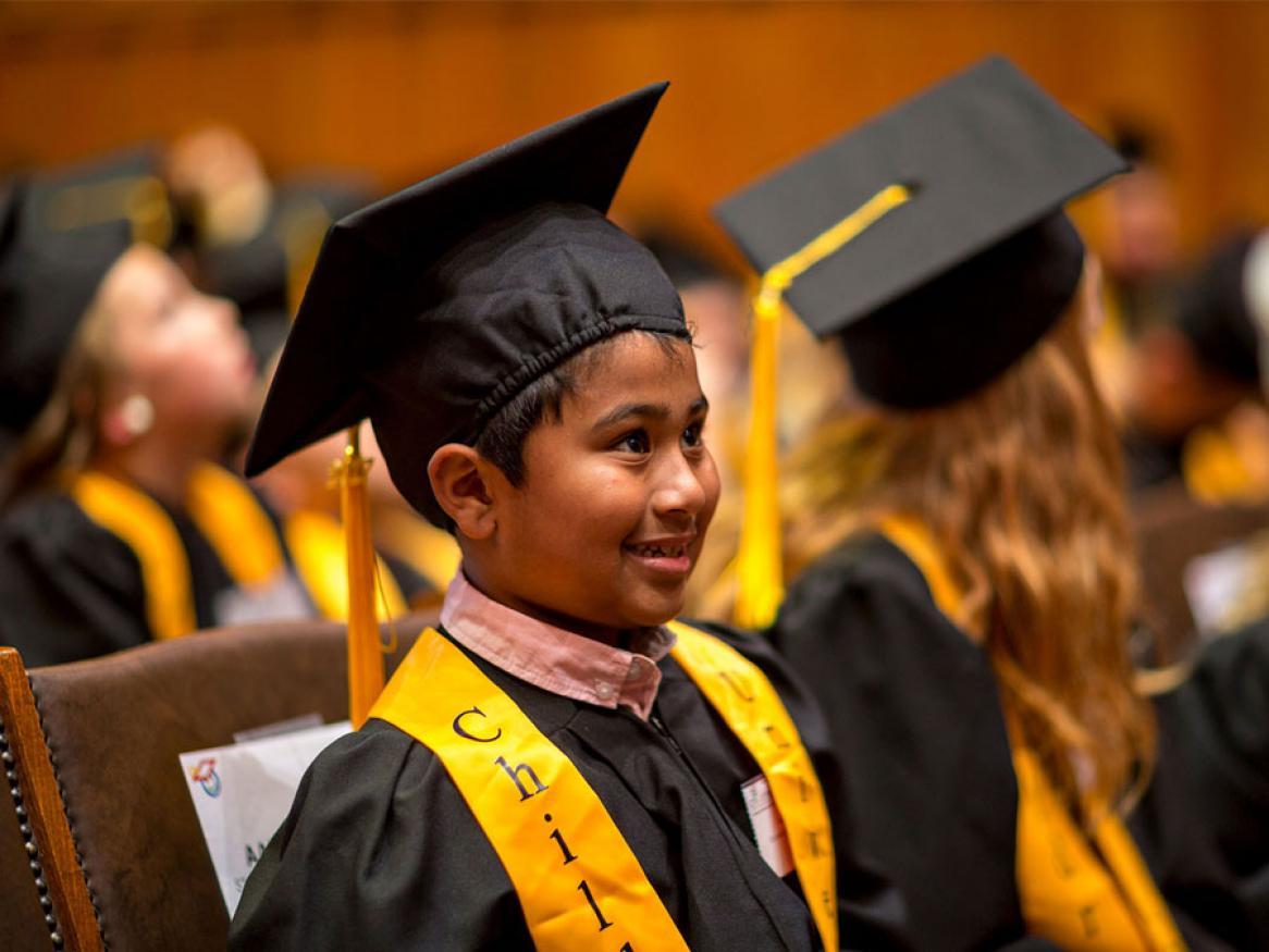 Children's University graduation photo