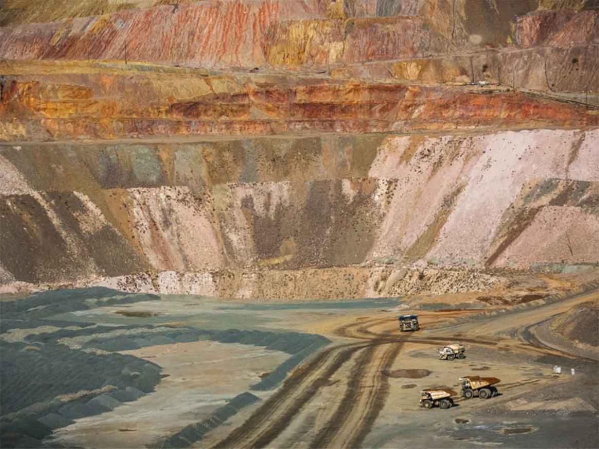 Copper uranium mine