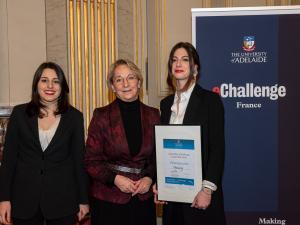 ThincLab Prize – Choicely (L-R Sofia Palam  and Claudia Bonaldi)