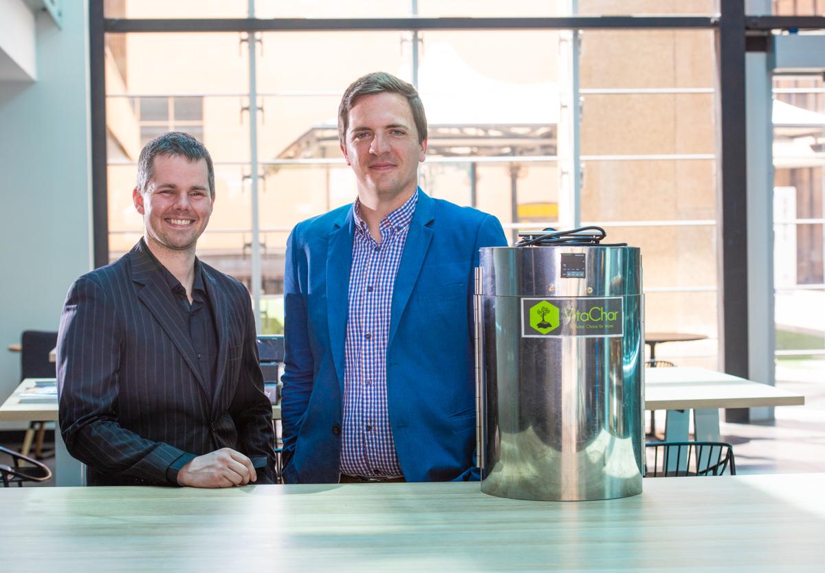 Dr Lewis Dunnigan and Ben Morton