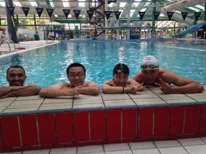 ELC students at Aquatic Centre