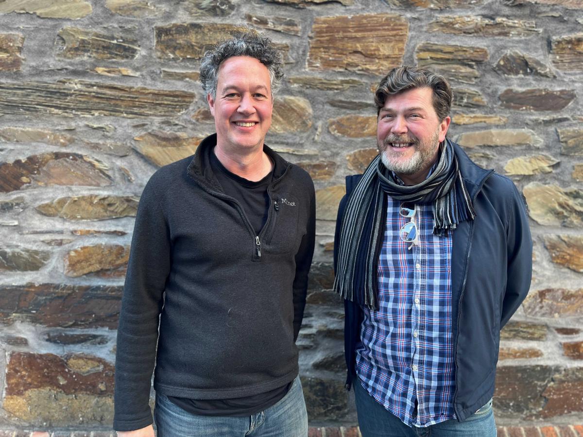 Prof Andy Lowe and Matthew Skjonsberg