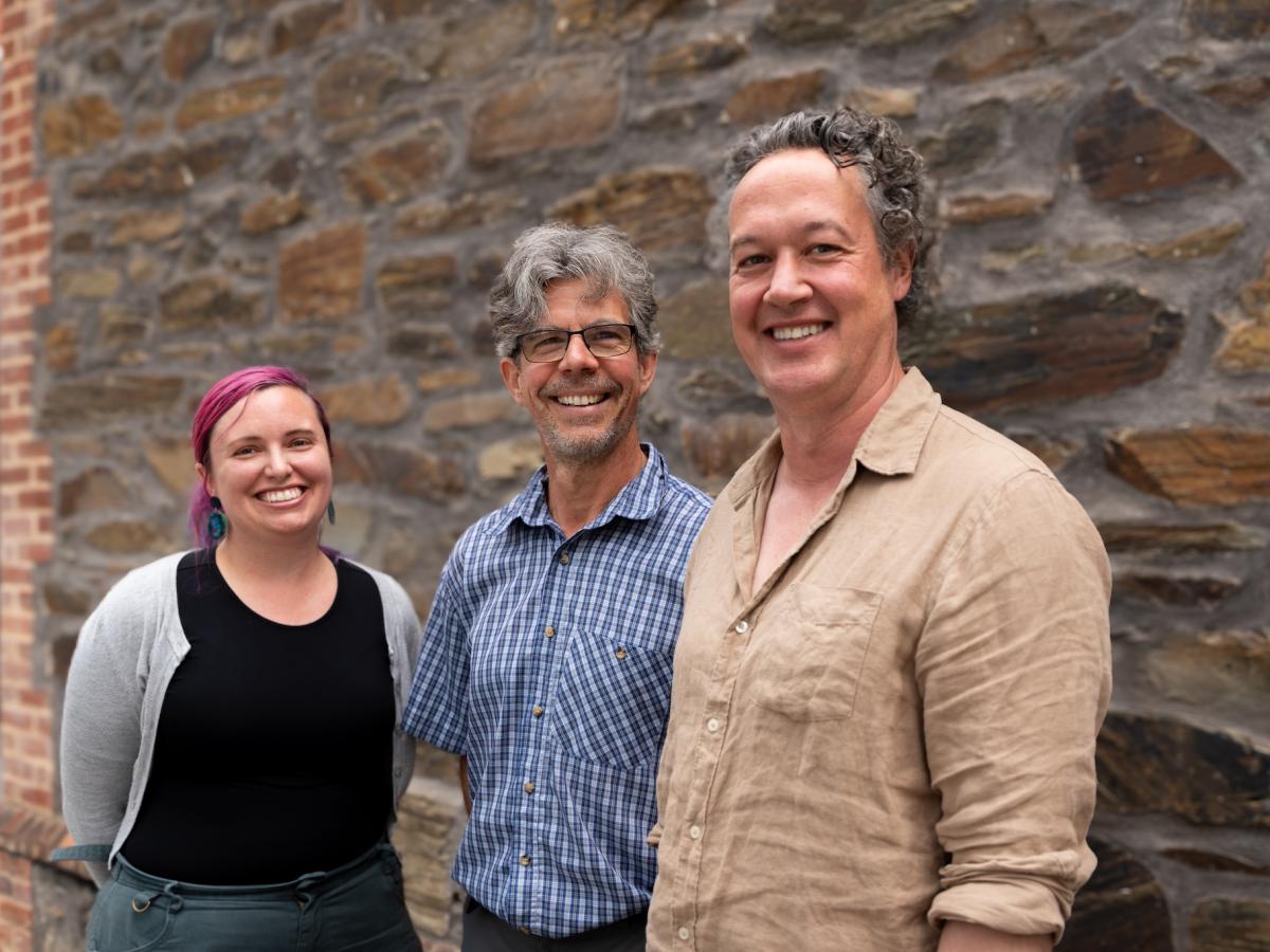 Prof Andy Lowe, Prof Erinn Fagen-Jefferies and Prof Frank Grützner  