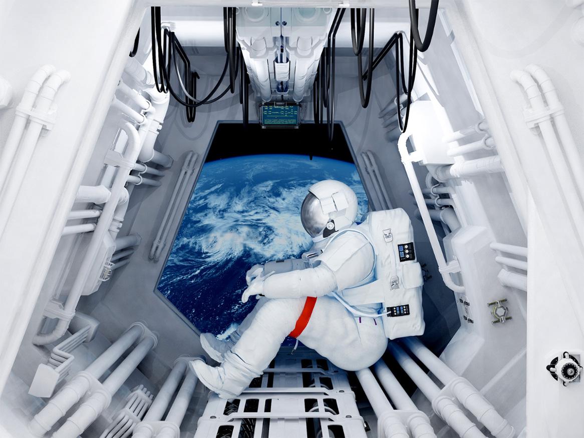 Astronaut in space