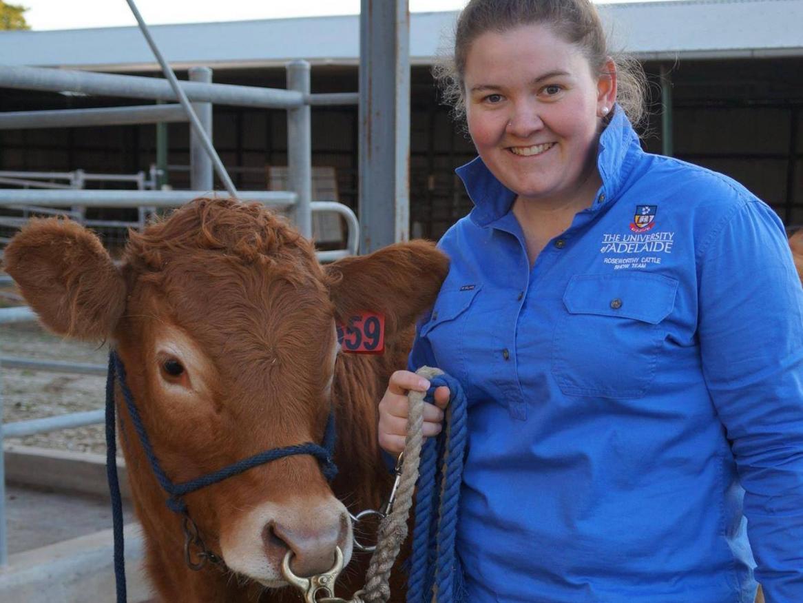 Farrah Preston donor scholarship agriculture student