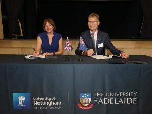 Professor Shearer West CBE and Professor Peter Høj AC