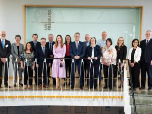 University of Adelaide delegation at the University of Freiburg