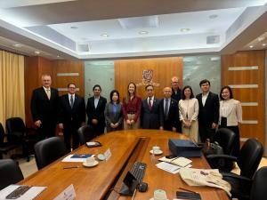 The University of Adelaide delegation at The Chinese University of Hong Kong