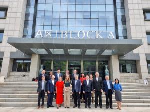 University of Adelaide and Shandong University delegates at Shandong University