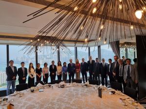 The University of Adelaide delegation at The Hong Kong Polytechnic University