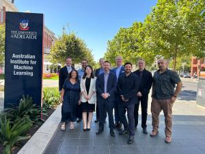 University of Surrey delegation at the Australian Institute for Machine Learning