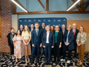 University of Adelaide and University of Freiburg delegates