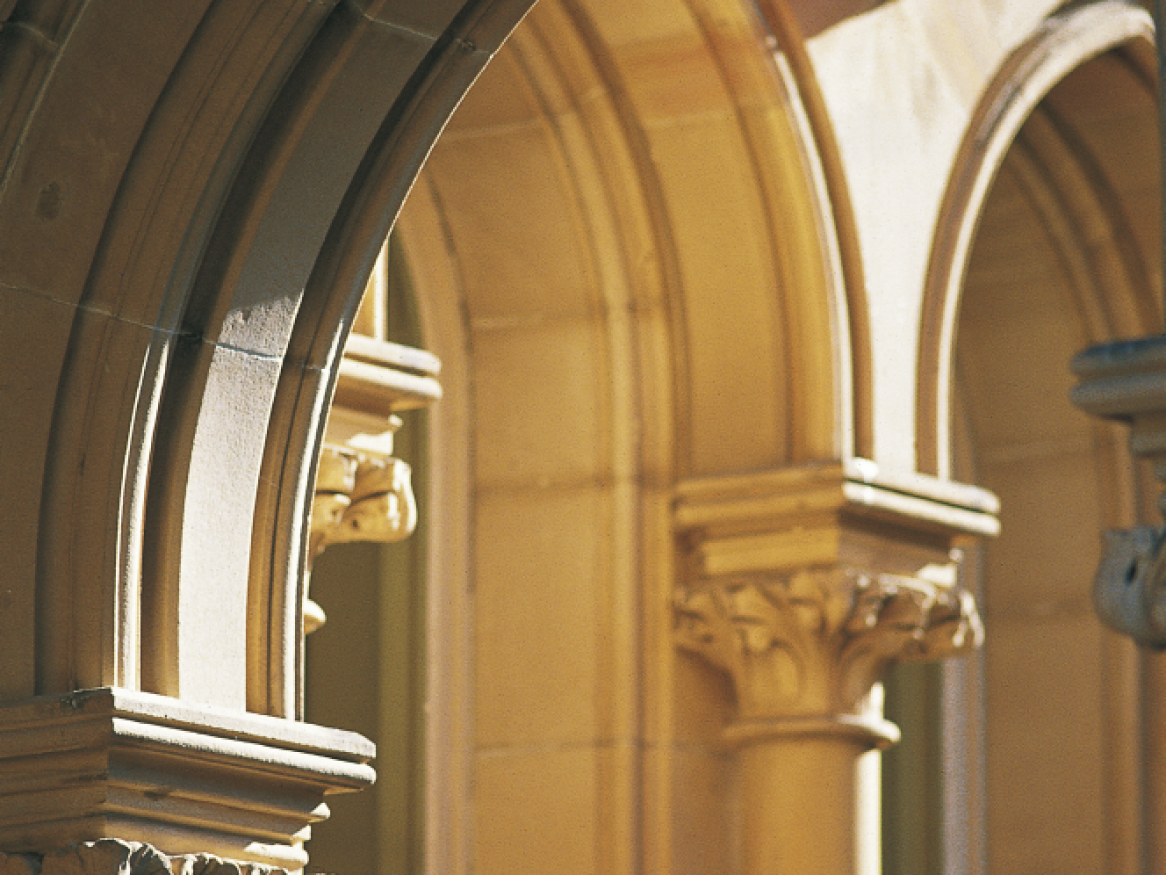 Archway of the Mitchell Building