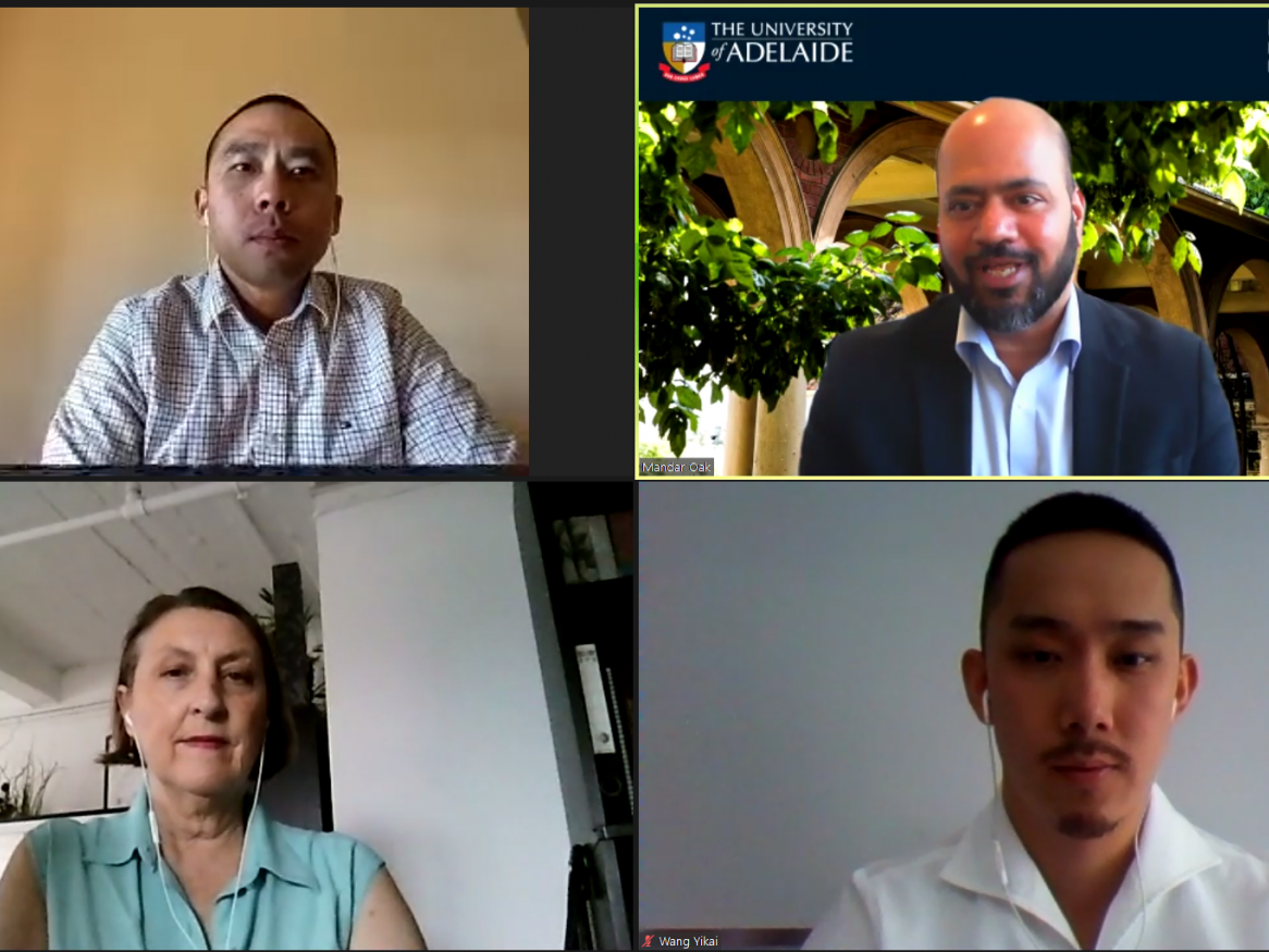 China Alumni Webinar panel