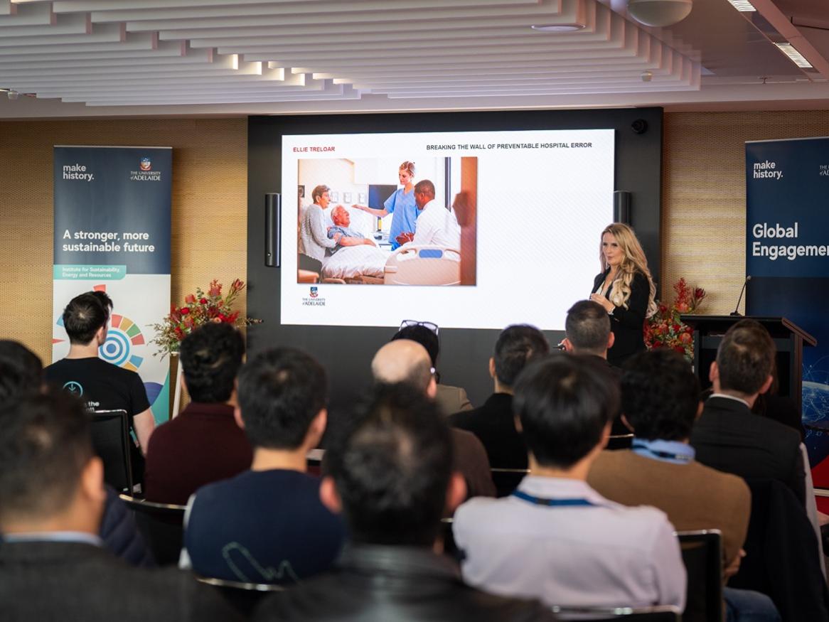 Falling Walls Lab competition participant