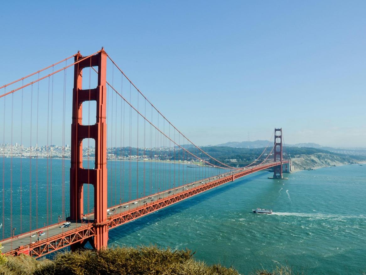 Golden Gate Bridge in San Francisco