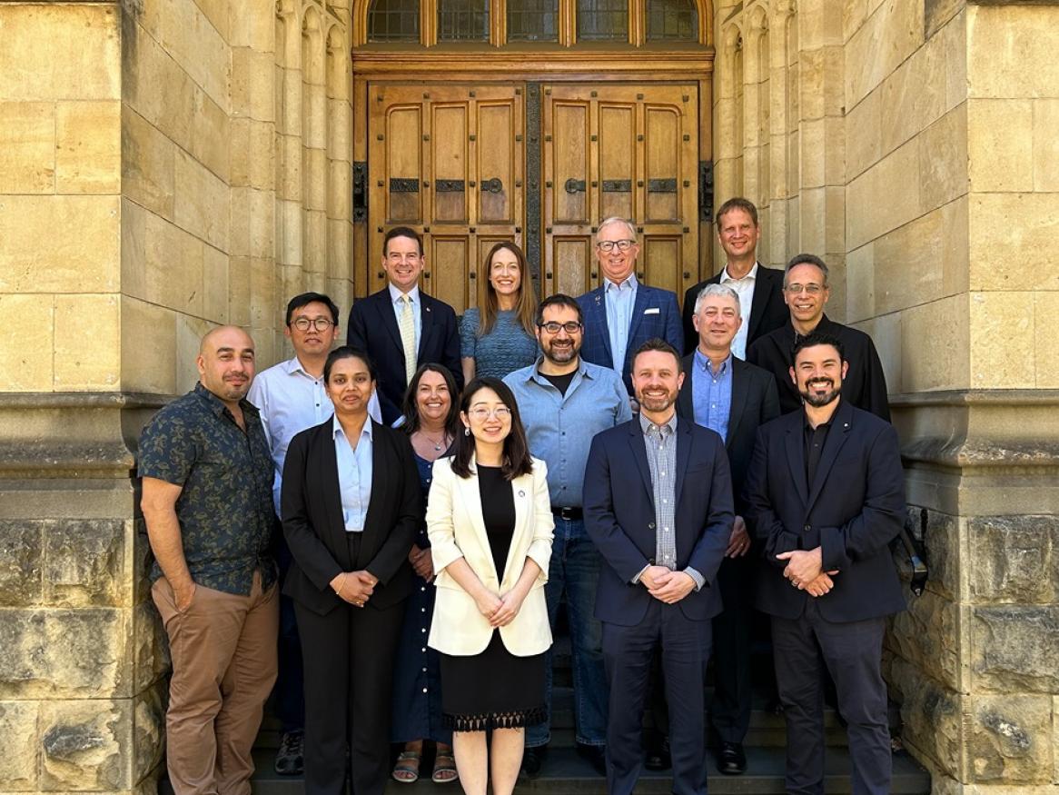 University of Surrey delegation at the University of Adelaide