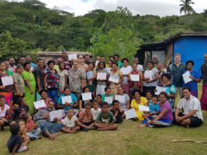 The group of women who undertook training in business skills