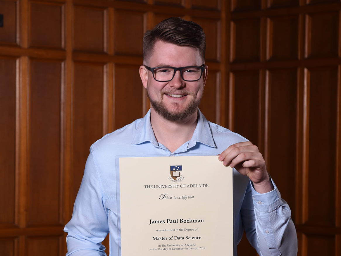 James Bockman - Master of Data Science, The University of Adelaide, Australia