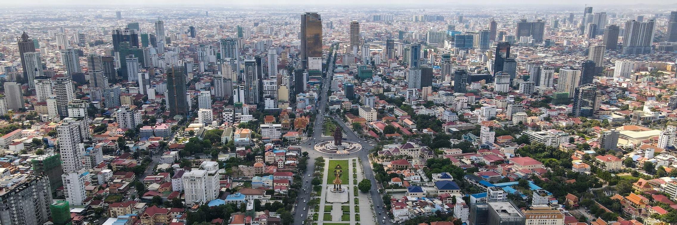 Phnom Penh skyline