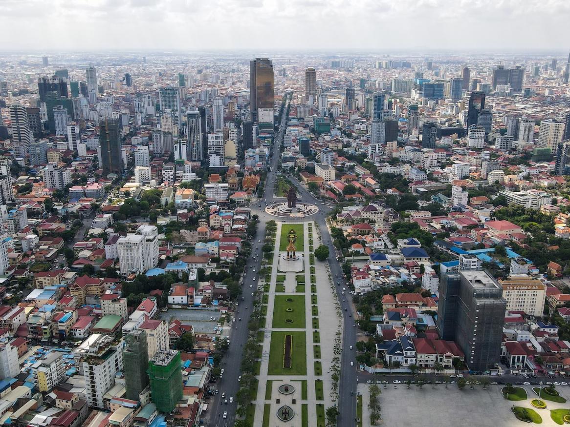 Phnom Penh skyline