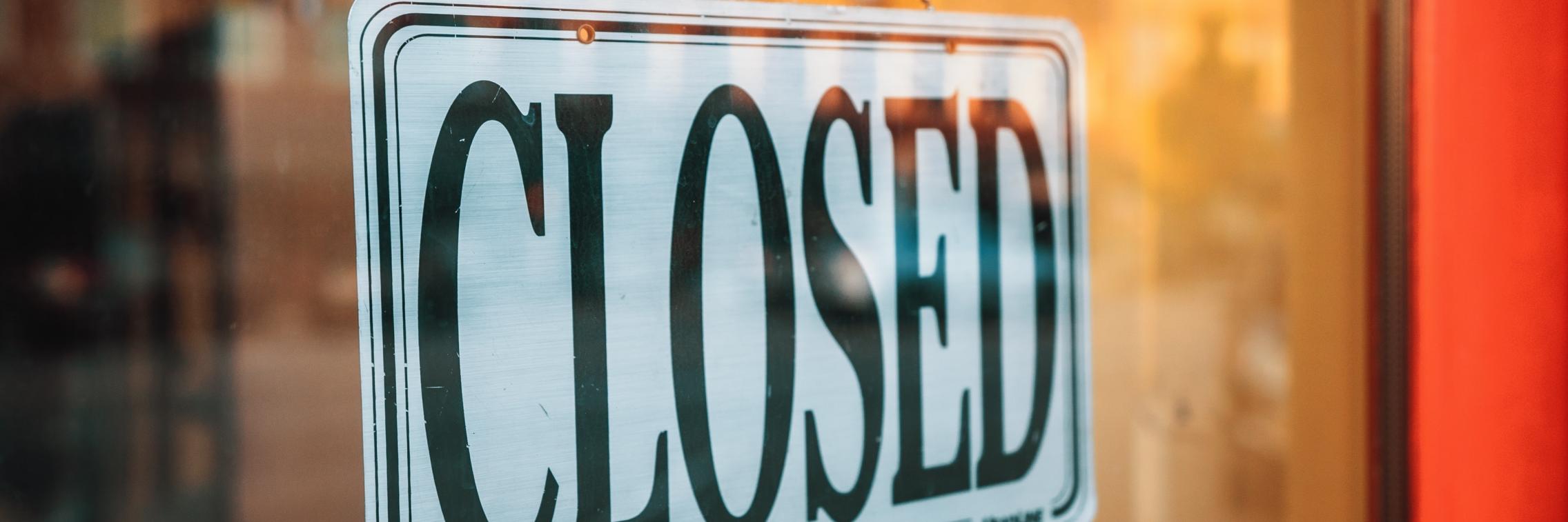 University closedown period