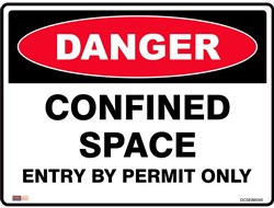 confined space sign