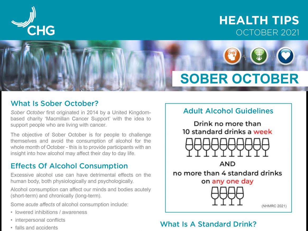 Sober October