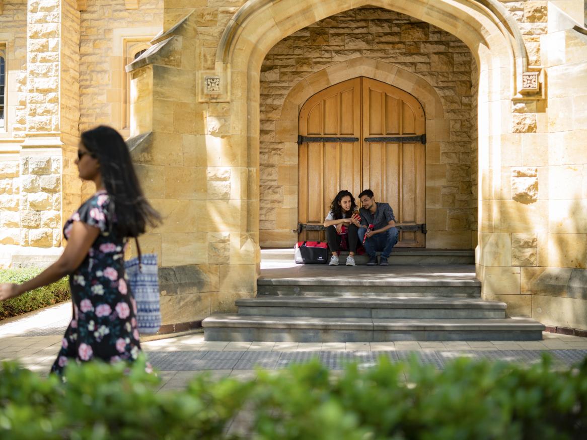 Bonython Hall doorway