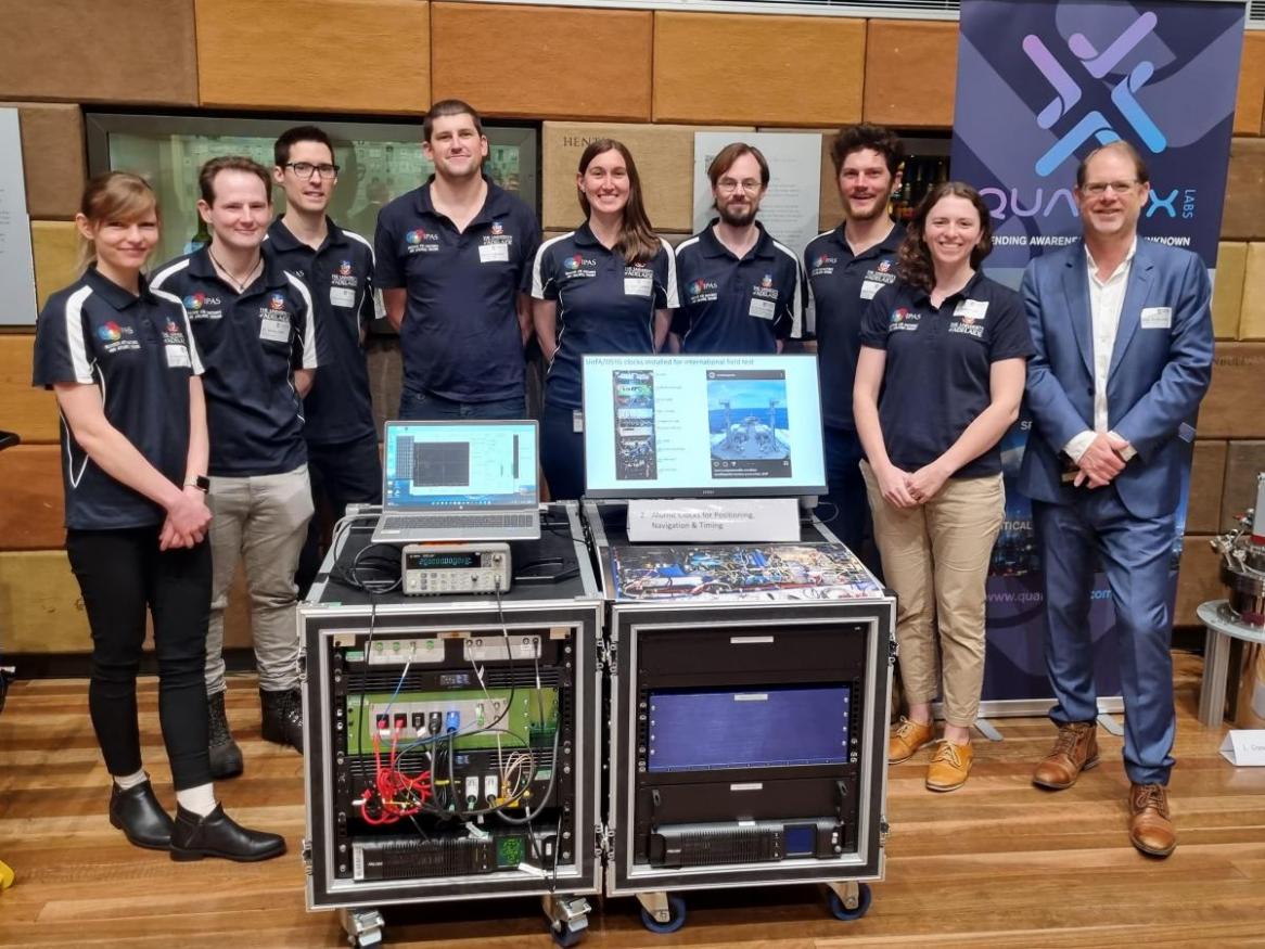 The IPAS team behind the quantum clocks