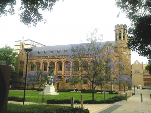 Goodman Crescent lawns - view from south-western side