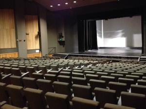 Scott theatre ground floor seating