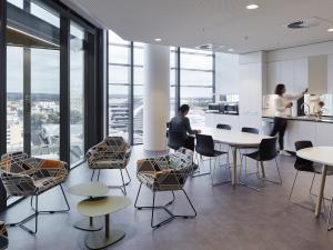 Photo of Adelaide Dental Hospital kitchen area.