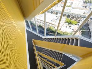 AHMS trangular stairwell