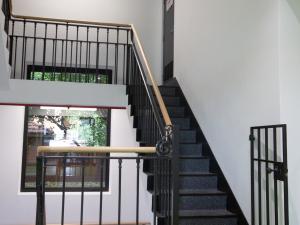 Stairs in the Johnson building
