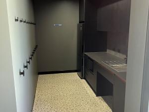 EXTERRES kitchen with storage and sink