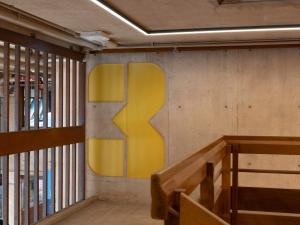 Union House staircase showing level 3